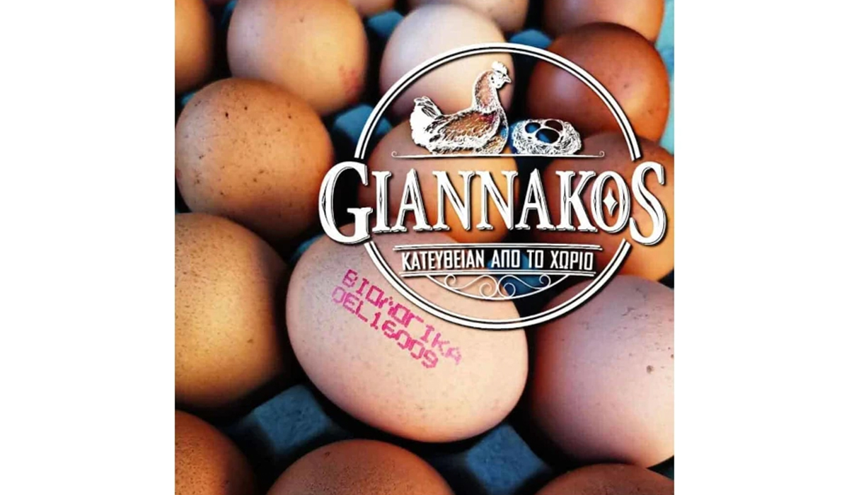Βιολογικά αυγά ημέρας από τη Giannakos BIOFarm